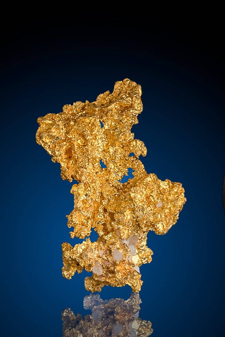 (image for) Buttery, Crystalline Gold Nugget from the Alleghany District, CA - 2.49 grams